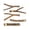 #3, variant on FastXmas 5-Piece Set Natural Wood Bird Perches - Wooden Parrot Stand with Fork Toys, Hanging Multi-Branch - Suitable for Parakeets, Budgies - Durable Pet Bird Accessories