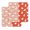 Orange Red Plaid, variant on Japanese Rabbits Kitchen Dish Towels for Drying Dishes Set of 3, Vintage Orange Red Plaid Farmhouse Waffle Weave Microfiber Hand Tea Bathroom Towels Quick Dry & Absorbent Towel 12x12