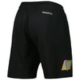 thumbnail image 3 of Men's Mitchell & Ness Black Los Angeles Lakers Hardwood Classics Color Bomb Energy Shorts, 3 of 3
