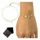 thumbnail image 2 of Pulsera De Tulipán En Plata 925 Cristal Regalo Para Mujer Xtellar Dorado 6 Cm 22 Cm, 2 of 3