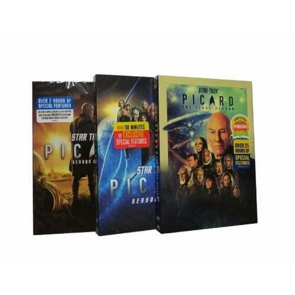 Star Trek Picard Season 1-3 (DVD)
