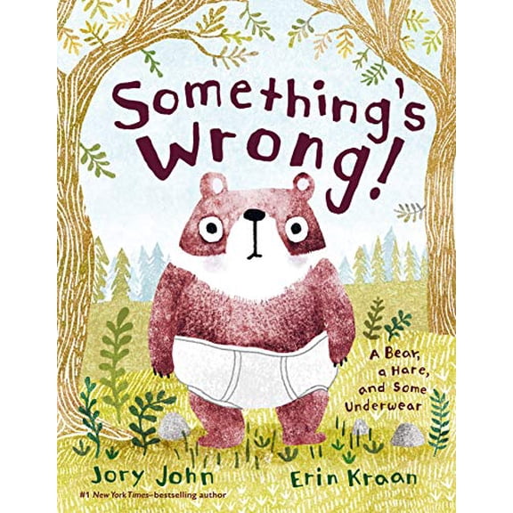 Pre-Owned Something's Wrong!: A Bear, a Hare, and Some Underwear (Hardcover) 0374313881 9780374313883