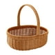 thumbnail image 4 of Cesta tejida a mano, , cesta de regalo vacía, cesta de Picnic de mimbre de imitación, cestas de flores para dulces, frutas de Picnic S, 4 of 9