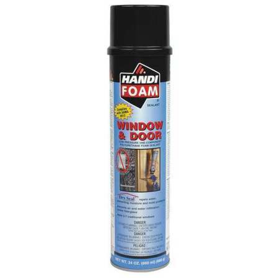 HANDIFOAM P30272 24 oz. Crème Polyurethane Hand Foam Window and Door