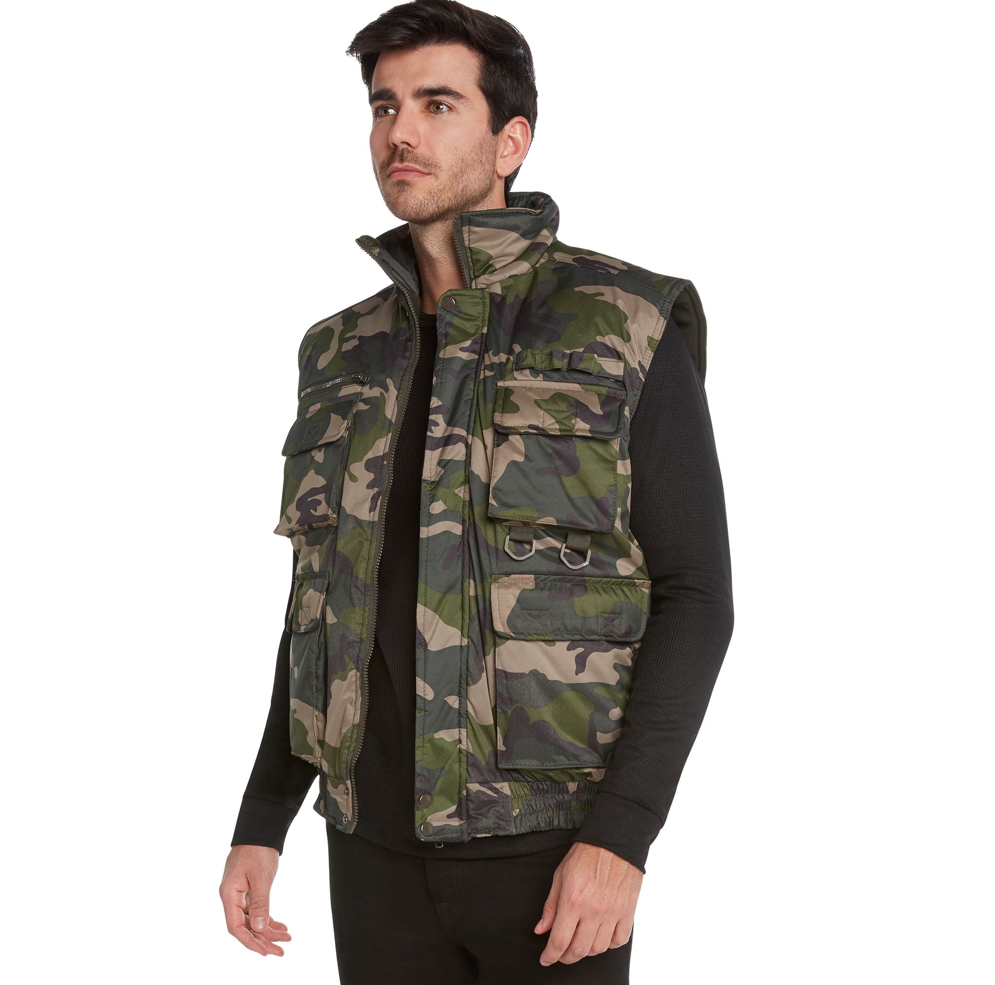 9 Crowns Men's Fishing Hunting Tactical Vest by 9 Crowns Essentials