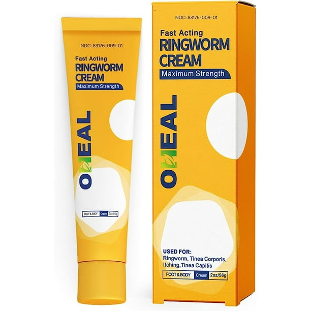 OHEAL Ringworm Treatment for Humans, Athletes Foot Treatment, Foot