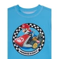 thumbnail image 2 of Mario Kart Boys Rash Guard and Swim Shorts, 2-Piece Set, Sizes 4-12, 2 of 5