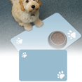 thumbnail image 2 of Hearth & Gear Pet Feeding Mat Washable And Reusable Cat And Dog Food Mat Training Puppy Water Absorbent Pad Quick Drying And Proof Mat round Table Dining Set for 4 Small Table Runners for round Tables, 2 of 6
