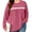 D1-Mauve, variant on SHOWMALL Plus Size Tops for Women, Long Sleeve Lace Crew Neck Tunic Blouse, Dressy Casual Work Shirt, Black, 5X