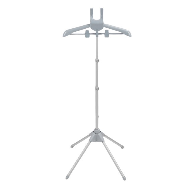 Foldable Garment Steamer Stand, Adjustable Height Ironing Clothes Rack Steaming Clothes Stand, Clothes Rack for Bedroom Cloakroom, Steamer Hanger, Hanging Ironing Accessories