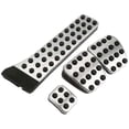 thumbnail image 1 of 4Pcs Stainless Steel Pedal for W202 W203 W204 W124 W210 W211 W212 W218 X204 R172 R231 C E CLS SLK, 1 of 5
