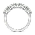 thumbnail image 3 of IGI Certified Round Shape Lab Grown Diamond Anniversary Band Ring For Women | 5 Stone 3 CT TW In 14K White Gold | FG-VS1-VS2 Quality Elowyn Friendly Diamonds Band Ring, 3 of 5