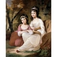 thumbnail image 3 of Tilly Kettle 15x18 Black Modern Framed Museum Art Print Titled - Eliza and Mary Davidson, 3 of 5