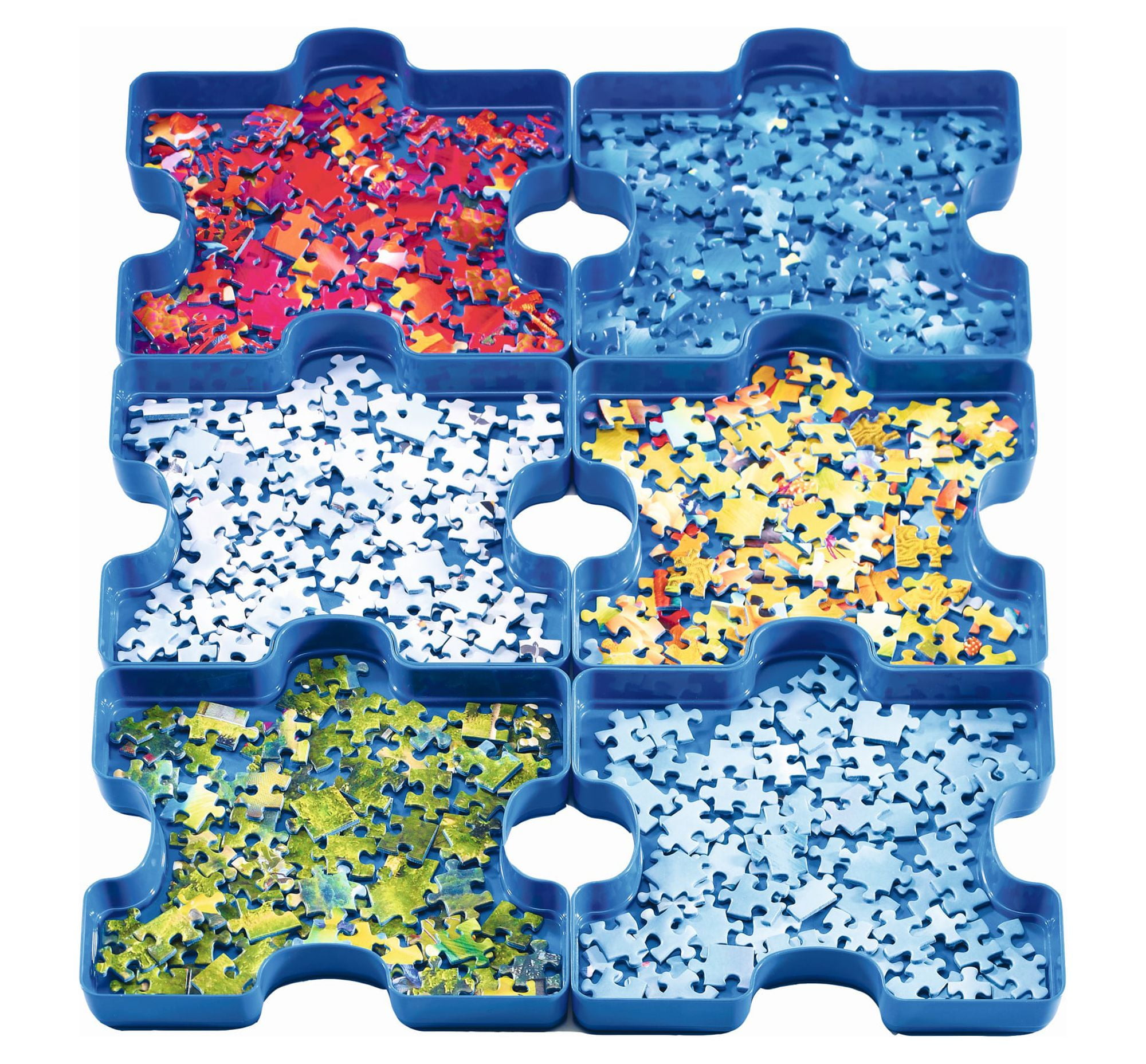 Becko Stackable Puzzle Sorting Trays Jigsaw Puzzle Sorters with Lid Pu –  ToysCentral - Europe