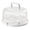 D, variant on WEIOUKC Cake Carrier Storage Container, Transparent Dome Reusable Airtight Box,Cupcake Saver Cake Holder Serves for Doughnuts Cupcake Parties, Dustproof Food Storage