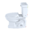 thumbnail image 4 of TOTO® Eco Clayton® Two-Piece Elongated 1.28 GPF Universal Height Toilet, Sedona Beige - CST784EF#12, 4 of 5