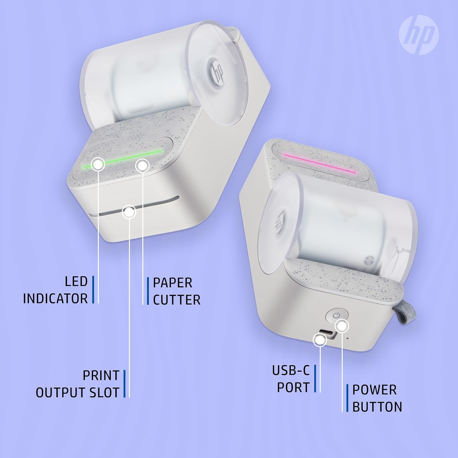 HP Pignone Panorama Instant etichetta a colori portatile e stampante f –  Sprocket Printers