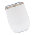 thumbnail image 4 of Vaso aislado al vacío de 12 onzas Kusrkot acero inoxidable blanco Vaso térmico, 4 of 8