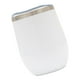 thumbnail image 4 of Vaso de 12 oz, vaso de material acero inoxidable sin vástago con tapa, matraz de doble pared con aislamiento al vacío para , oficina, vino, caf Blanco Yotijar Vaso térmico inoxidable, 4 of 10