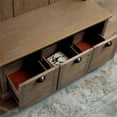 thumbnail image 2 of Bowery Hill Rustic Wood Hallway Cabinet in Weathered Gray Finish, 2 of 5