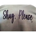 thumbnail image 4 of Camo Green with Black Glitter Show Your Southern Objection with Shug, Please (R) Unisex Crew Neck Sweatshirt (Copy), 4 of 7