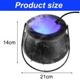 thumbnail image 4 of Halloween Witch Cauldron Mist Maker with 12 LED Lights Fog Machine for Parties, 4 of 4