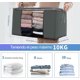 thumbnail image 3 of 8 Piezas 652 l organizador de ropa Bolsas organizadoras para Ropa suéter Bolsa de Almacenamiento de Ropa de Gran Capacidad, Transparente y Visible Contenedores de Almacenamiento de Ropa…, 3 of 4