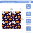 thumbnail image 4 of Joyful Halloween Pattern Washcloth 12x12in Set, 6 Pack Absorbent Cotton Towel Square Kitchen Dishes Towels, Soft Cleaning Face Hand Towel Fast Drying Wash cloth, 4 of 7