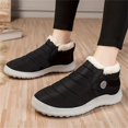 thumbnail image 6 of Juosiy Work Boots for Men Winter Plush Lined Outdoor Non Slip Work Shoes Water-proof Slip On Ankle Booties, 6 of 8