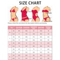 thumbnail image 5 of INSPIRAR CHIC Conjuntos de Bikini de Anillo O para Mujeres de 2 Piezas, Cintura Alta, Tirantes Ajustables, Traje de Baño Talla X-Large Negro, 5 of 5