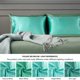 thumbnail image 5 of Ounissouiy 2 uds funda de almohada poliéster satén funda de almohada ropa de cama funda de almohada para dormir Juegos de cama lago azul 51*76cm, 5 of 6