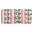 thumbnail image 2 of Leather Keyboard and Mouse Desk Mat Office Desk Accessories Protective Office Desk Decor Desk Pad Mat for Gaming, Work from Home, Office Watermelons Pattern 16.5" x 35.4", 2 of 9