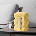 thumbnail image 1 of Caja de pañuelos de cerámica BLESIY soporte para pañuelos faciales amarillo, 1 of 8