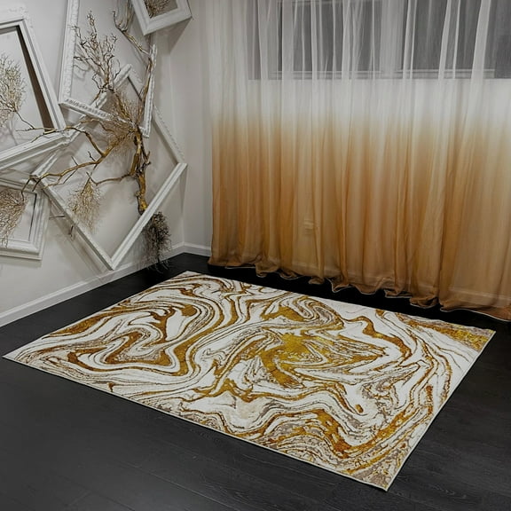 "Paz" Abstract Area Rug