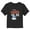Black, variant on Toddler's Care Bears Team America Baseball Grumpy Bear  Graphic Tee Light Pink 4T