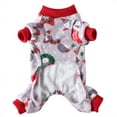 thumbnail image 3 of Gostoto Pet Dog Christmas Holiday Hedgehog Print Costumes,Jumpsuit Clothes for Small Medium Pet Dogs, 3 of 4