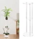 thumbnail image 1 of Mesa auxiliar de acrílico transparente, mesita de noche de acrílico, decorativa, para espacios pequeños, mueble de noche para balcón, baño, hogar y of, 1 of 8