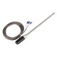 thumbnail image 4 of Termopar de acero inoxidable, termopar de sonda M12 Termopar PT100 C Artesanía excepcional NikouMX herramienta, 4 of 8