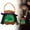 H, variant on Clearance Event & Party under $5,Halloween Candy Bag Portable Pumpkin Bag Velvet Witch Bat Pumpkin Bag Candy Bag Halloween Props