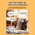 thumbnail image 4 of AI Interactive Plush Owl Toy, Talking Smart Companion for Kids Desk, Cuddly Stuffed Animal Gift, 4 of 9
