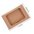 thumbnail image 2 of Nestingho 50Ud Caja Kraft Para Guardar Tarjetas Y Con Ventana Transparente Y Material Resistente, 2 of 6