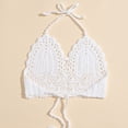 thumbnail image 1 of Sujetador de crochet, sujetador de crochet, top de bikini de punto atado, top de bikini de crochet creado magistralmente, 1 of 9