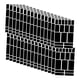 thumbnail image 1 of 30 etiquetas extraíbles para frascos de almacenamiento, pegatinas para identificar la despensa. negro, 1 of 4