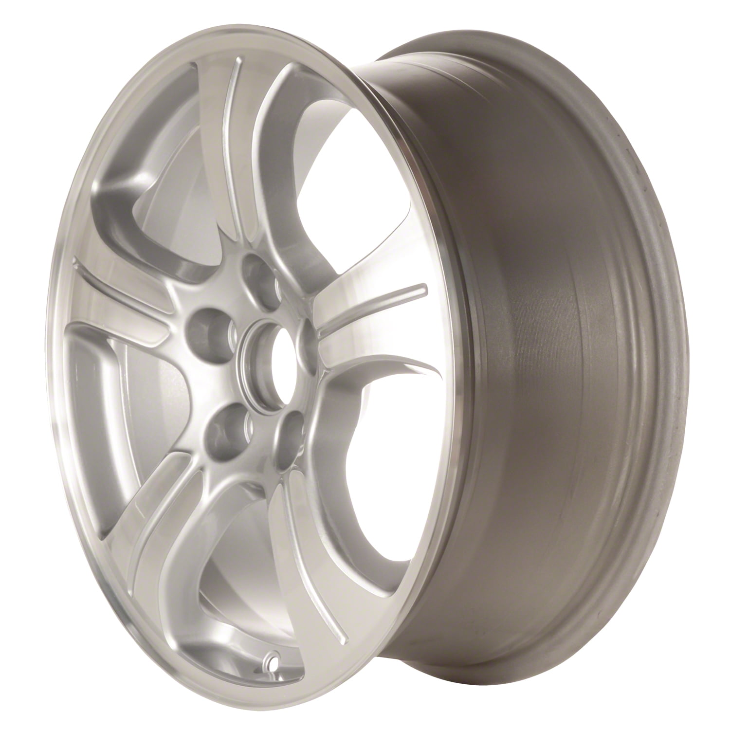 Action Crash Parts, 18 X 7.5 New Aluminum Alloy Wheel Replica, Machined