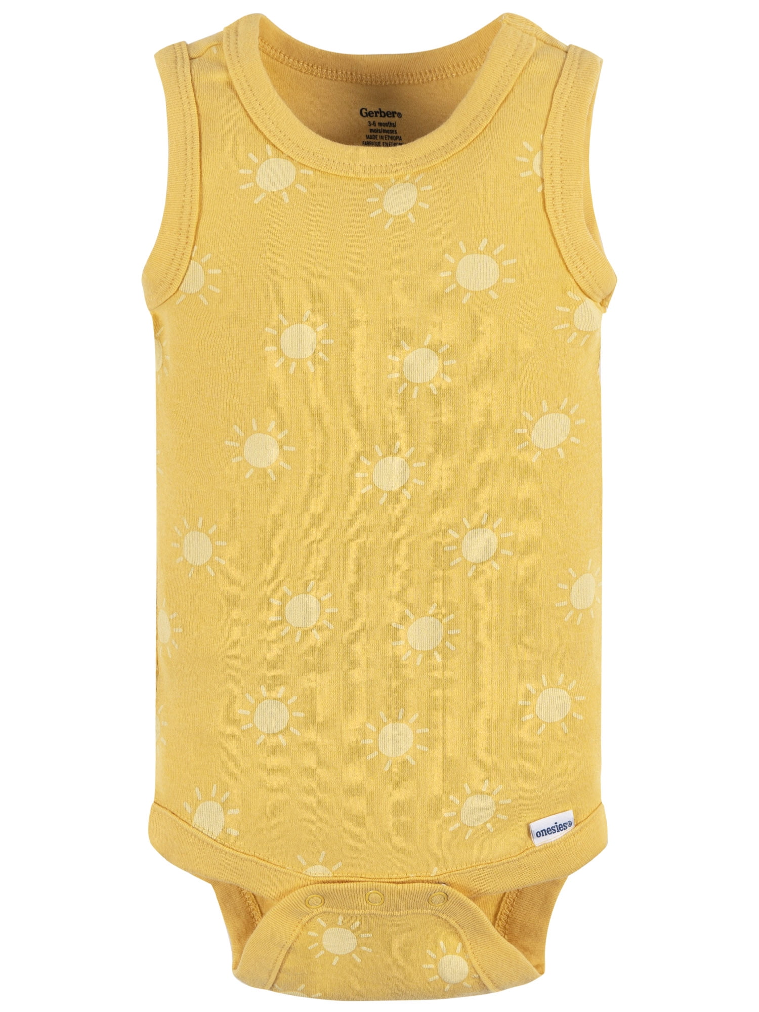 Gerber Gender Neutral 8-Pack Bodysuits, Sizes Newborn - 24 Months