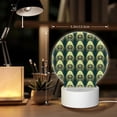 thumbnail image 6 of Naloa Peacock Gold Feather Acrylic LED Night Light Custom LED Lights Personalized Nightlight Customized Gifts for Family Couples Friends, 6 of 9