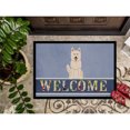 thumbnail image 3 of Carolines Treasures BB5626MAT White German Shepherd Welcome Door Mat Indoor Rug or Outdoor Welcome Mat 18x27 Doormat, 3 of 4