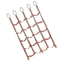 FONDOTIN Outdoor Climbing Toys 1 *72*0.4in Rainbow Multi Climbing Net for Kids Treehouse and Playground