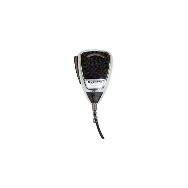 Astatic Noise Cancelling 4-Pin CB Mic Chrome