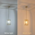 thumbnail image 6 of Deyidn One Light Chandeliers Fixture Modern Pendant Kitchen Lighting Dining Room Lighting Fixtures Hanging Contemporary Lamp Semi Flush Mount Ceiling Lights, 6 of 6